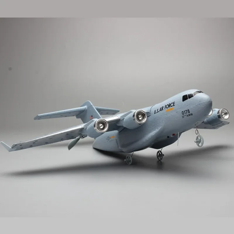 Remote Control Aircraft C-17 Military Transport Aircraft Model Fixed Wing Glider 2.4g Epp Foam Rcplane Toy Gift