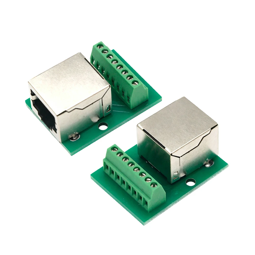 4pcs Metal Network Port Adapter Boards for RJ45 Applications with Focus on Thermal Management and Mechanical Durability