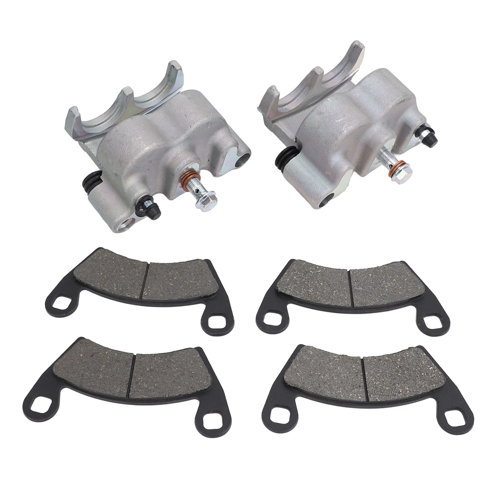 1911284 Pair Front Brake Calipers With Brake Pads, Complete Brake Kit For Polaris RZR 1000 XP XP4 S4 UTV 2014‑2020
