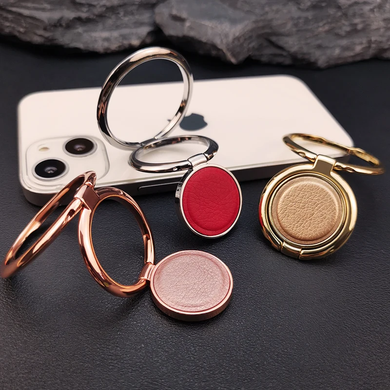 

Multi-function Rotating Finger Buckle Desktop Support Frame Mobile Phone Buckle Ring Bracket Metal Pull Ring Creative Folding