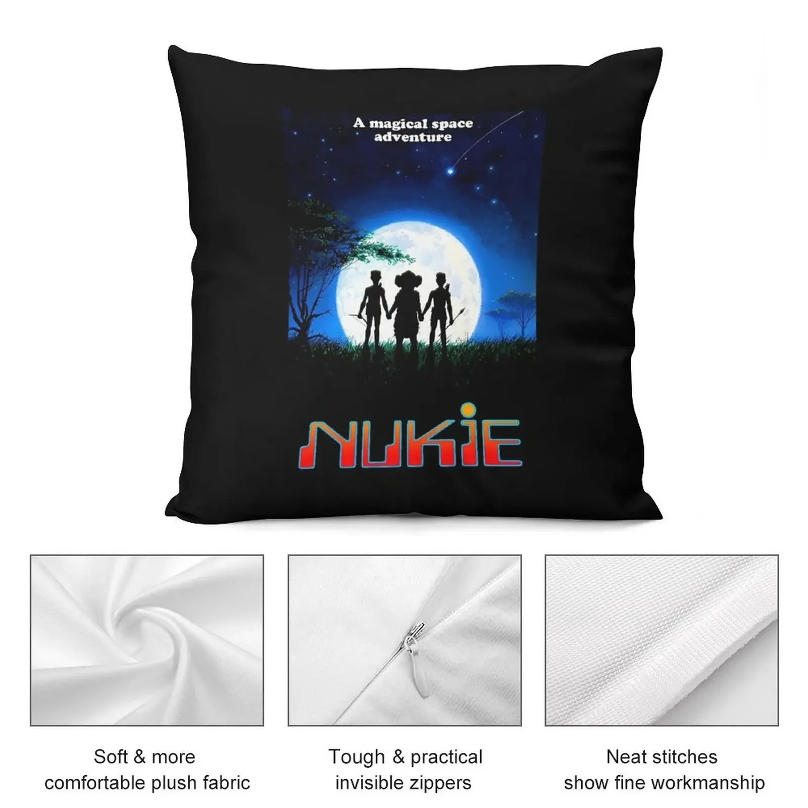 Promotional Artwork - Nukie Portrait size Throw Pillow Elastic Cover For Sofa Cushion Child pillow