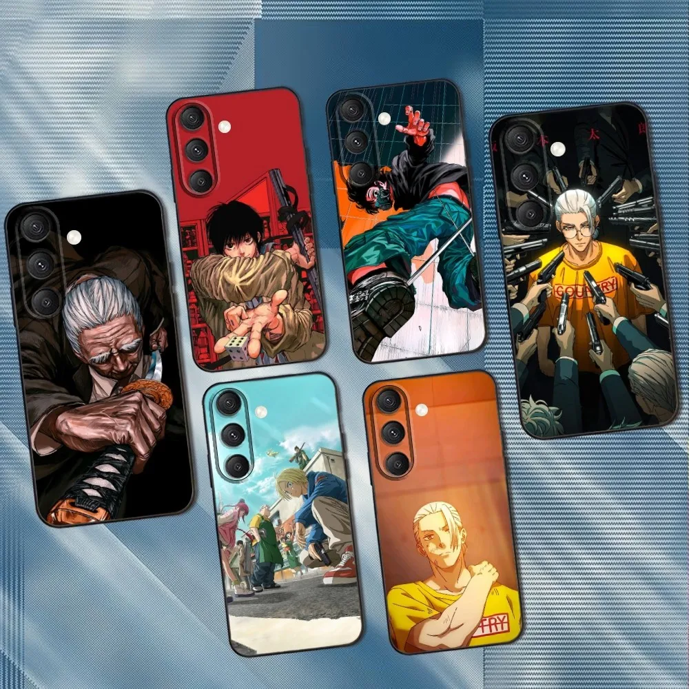 

S-Sakamoto D-Days Phone Case For Samsung S25,S24,S23,S22,S21,S20,S10,Ultra,Plus,Lite,FE,Soft Silicone Black Cover
