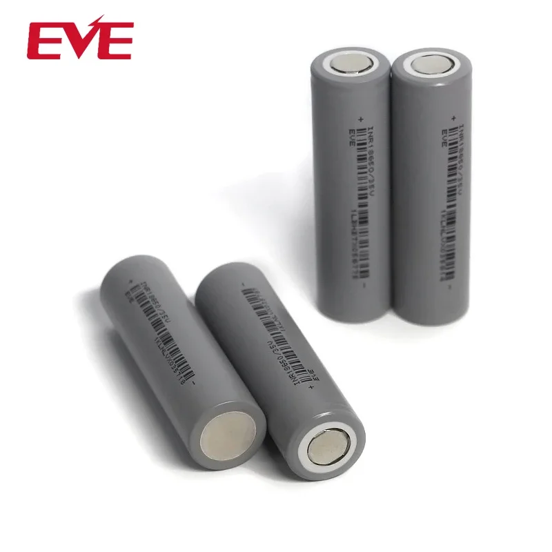 Hot Sale Original EVE 18650 Battery 35V 3500mAh Cylindrical Cell Rechargable Lithium Batteries For AGV Robot Energy Storage