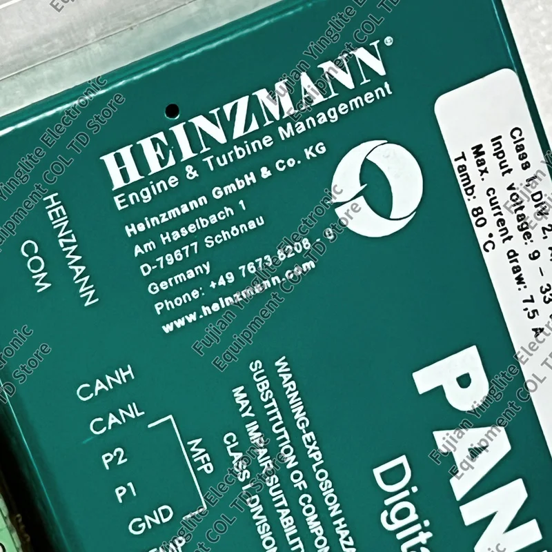 

Heinzmann Pandaros DC6 Original Digital Positioner Controller Generator Speed Control Module