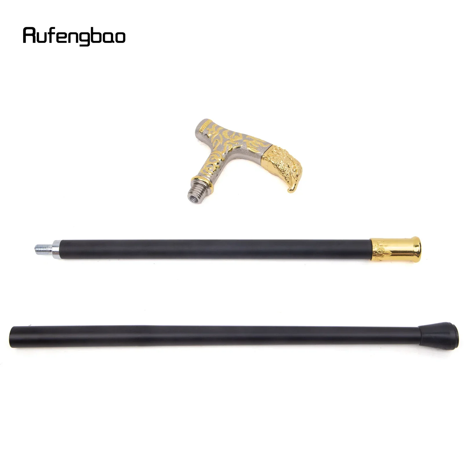 الذهبي الأبيض النسر مقبض فاخر عصا للمشي حفلة موضة أنيقة عصا للمشي الزخرفية Cospaly قصب مقبض Crosier 89 سنتيمتر