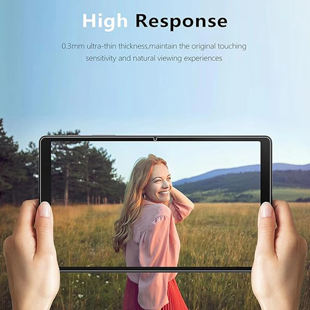 Suitable for Samsung A7lite, Samsung A8/A9, S7/S8/S9 (11 inches), S7plus (12.4 inches) anti fingerprint flat tempered glass film image 6