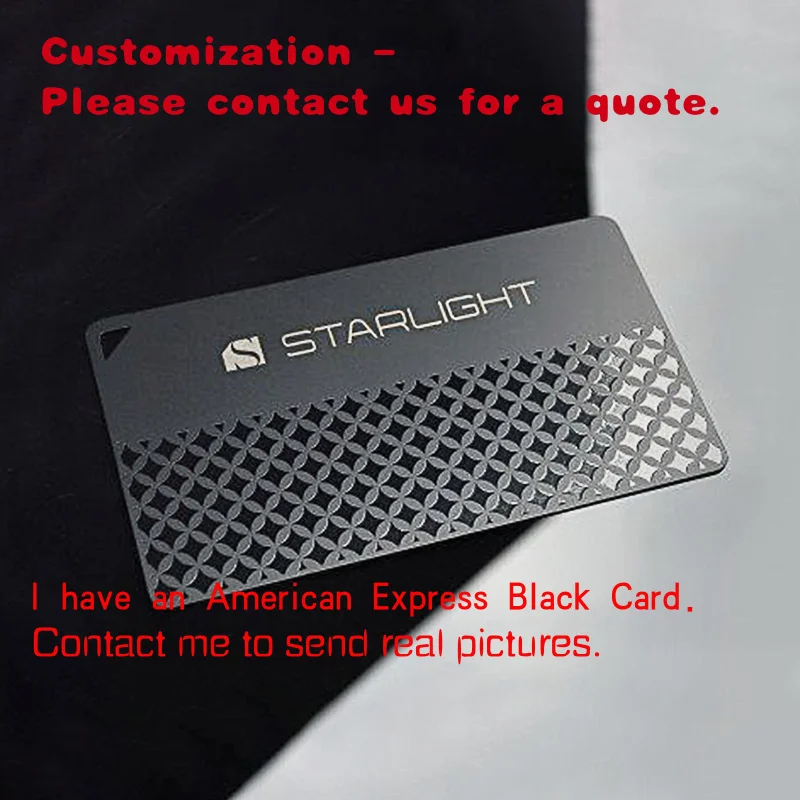 

custom.Customized Stainless Steel Golden Metal Membership Card
