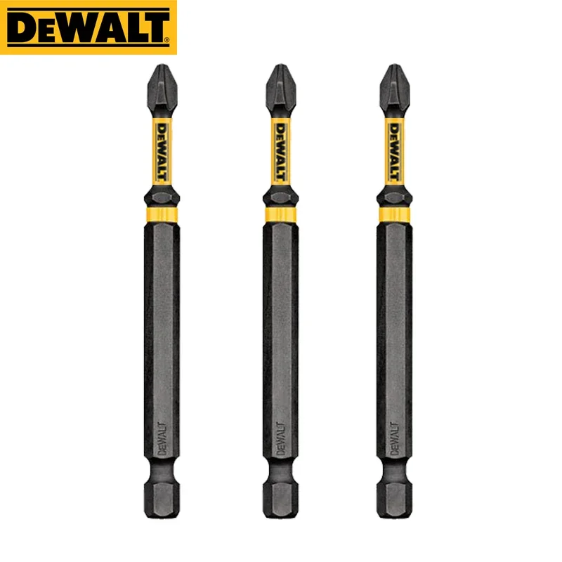 DEWALT 1/2-Inch Phillips IMPACT READY FlexTorq Bits Power Tools Accessory Drill Bit Set DWA3PH2IRB