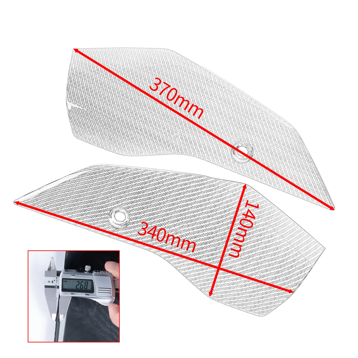 Motorcycle Front Fender Mudguard Side Guard Cover Fairing Protection PanelFor Yamaha XMAX X MAX X-MAX 125 300 2023 2024 XMAX125