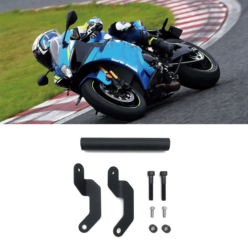 オートバイ用携帯電話ホルダー,GPSプレート,スズキGSX-R1000 17-21 GSX-R1000R 18-21