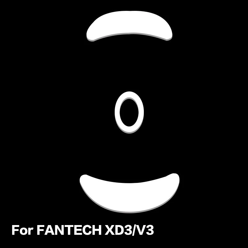 1 Set Anti-Slip Sostituzione Mouse Pattini Mouse Piede Adesivo Pad Per FANTECH XD3/V3 Mouse Da Gioco Per E-Sport Gamer