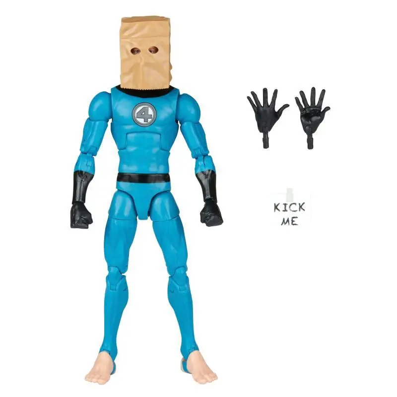 Spot Marvel Legends Game Edition Spider Man Paper Bag Head 6-inch Movable Doll Model For Collecting Birthday Gift Table Decorati