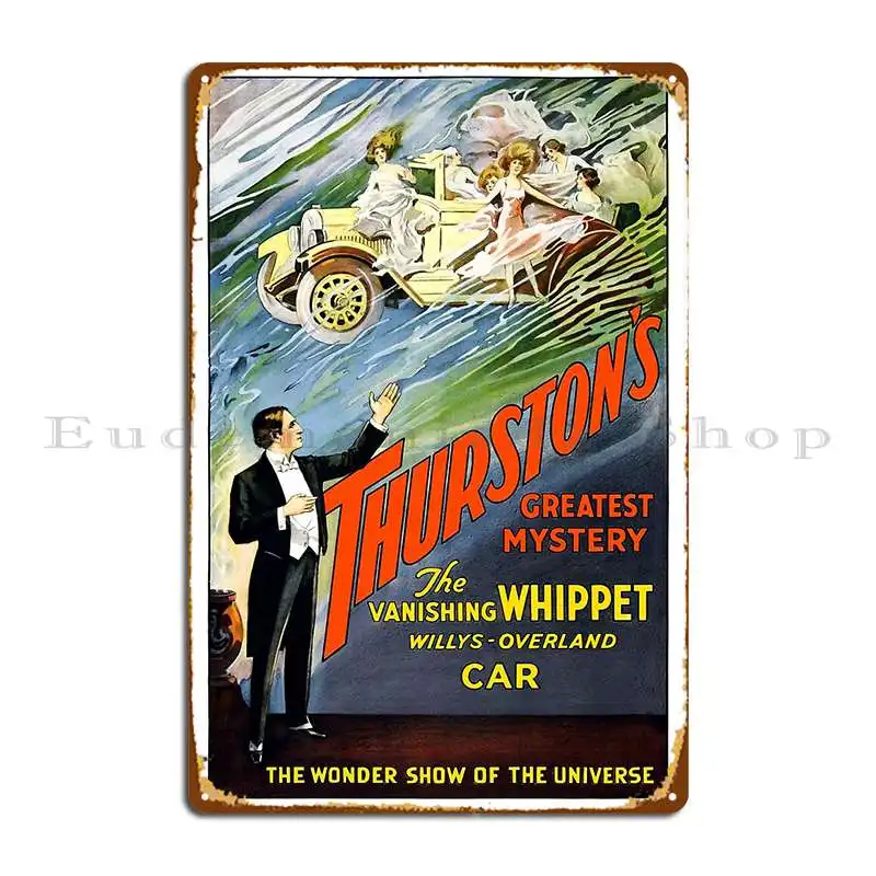 1929 Thurston Whippet Stone Donkeh23 Metal Sign Bar Club Kitchen Customize Classic Tin Sign Poster