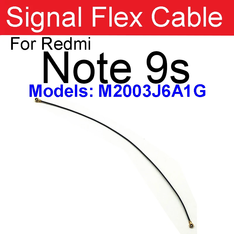 Signal Antenna Flex Cable For Xiaomi Redmi Note 9T Note 9S Note 9 Pro Note 9 4G 5G Wifi Wire Connector Flex Ribbon Repair Parts