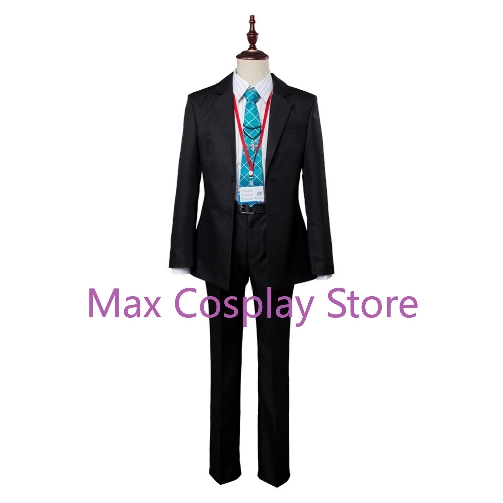 Max Anime  Doppo Kannonzaka Matenrou Cosplay Costume Full Set Suits Adult Costumes Dress Shoes