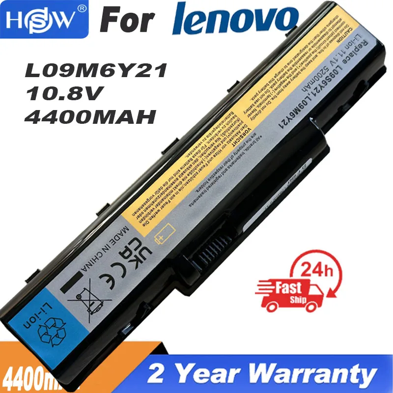 

New 6 Cells Laptop Battery FOR Lenovo B450 B450A B450L Series L09M6Y21 L09S6Y21battery