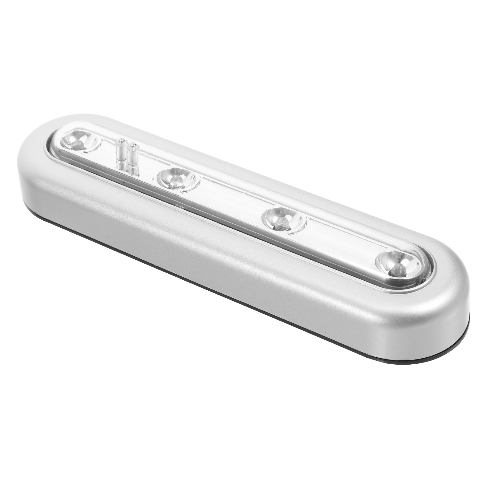 

4 LED Touch Sensor Lights Home Use Bright White for Cabinet Shelves Stairs Operated Tap Control Small Night Light