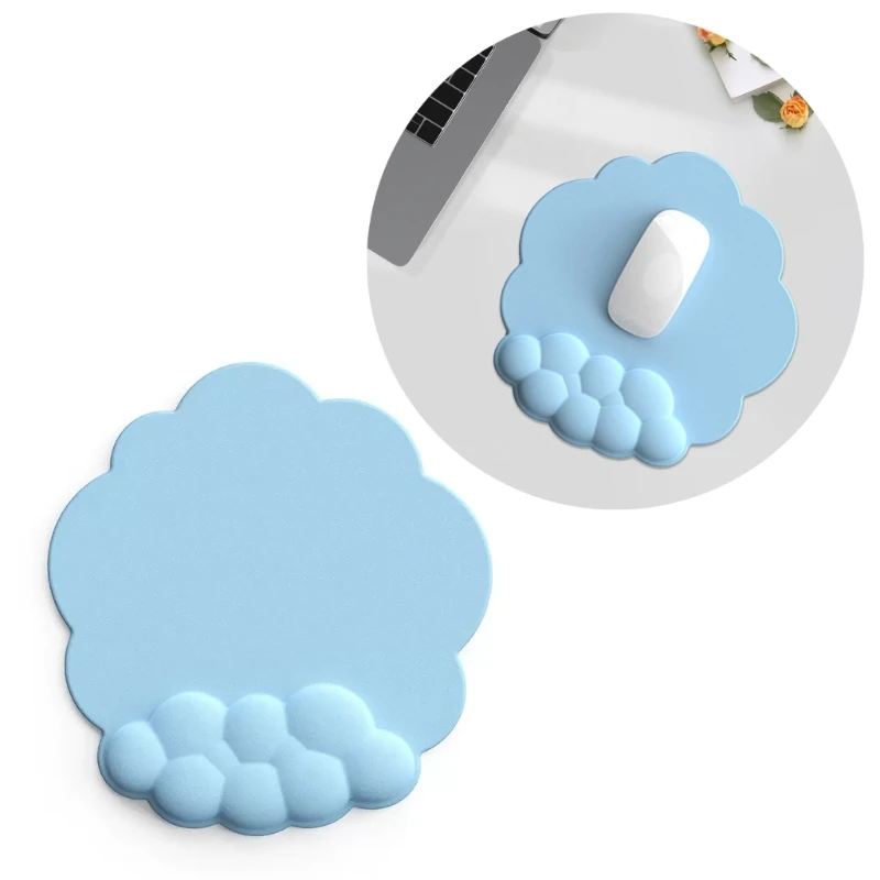 Cloud Mouse Pad Wrist Rest Rubber Base Non-Slip Mousepad for Gaming Comfortable Dropshipping