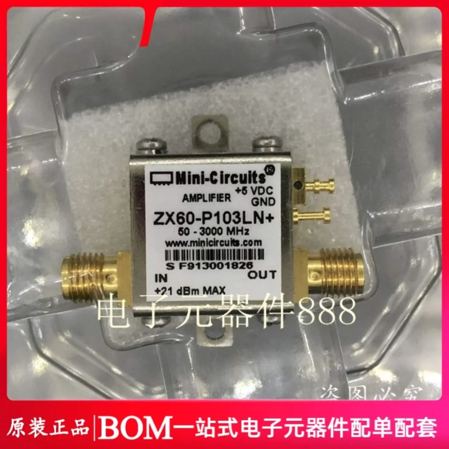 

100% brand new original low-noise amplifier ZX60-P103LN+ 50-3000MHz Mini-circuits