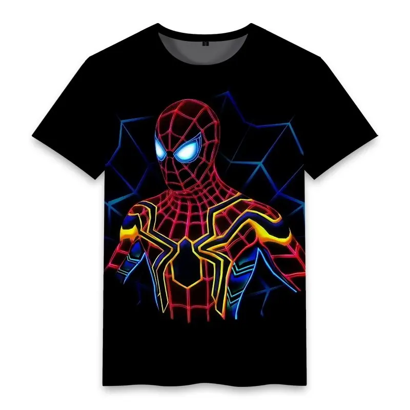 

Спортивные футболки с короткими рукавами серии Marvel Heroes, быстросохнущие футболки с 3D-принтом, детская и мужская одежда