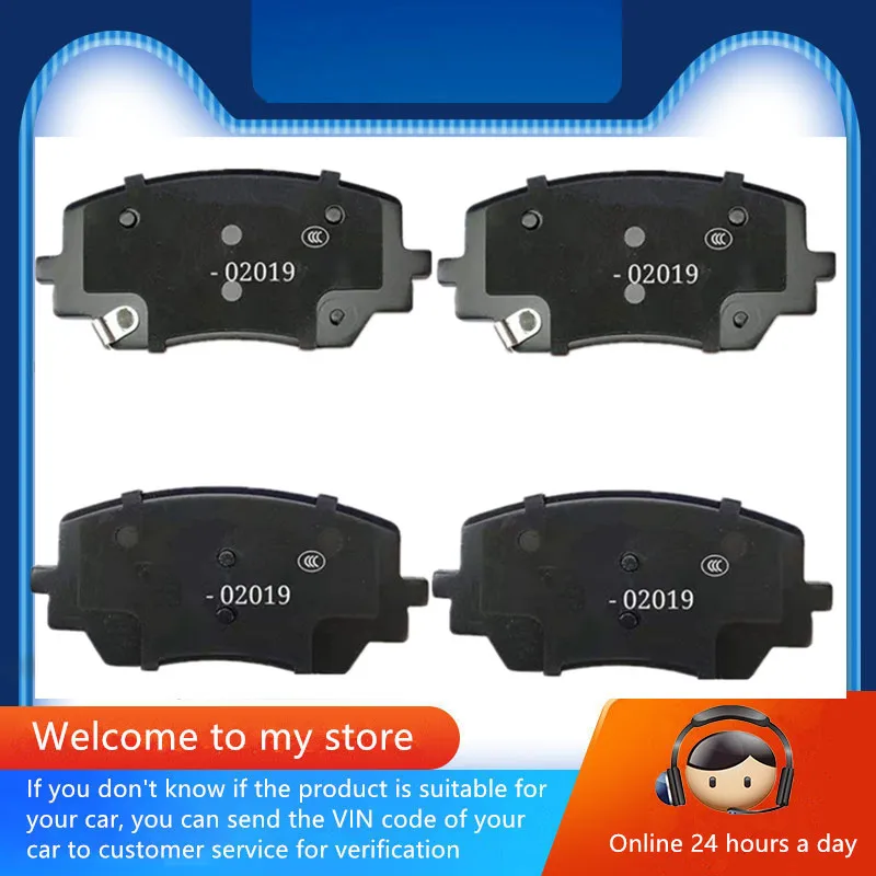 Front Brake Pads-02019 For Beijing Kia K5 Kaiku(Dl3)(2020 2021 2022 2023 2024) 2.0t Auto Parts  OE:58101-L6A10