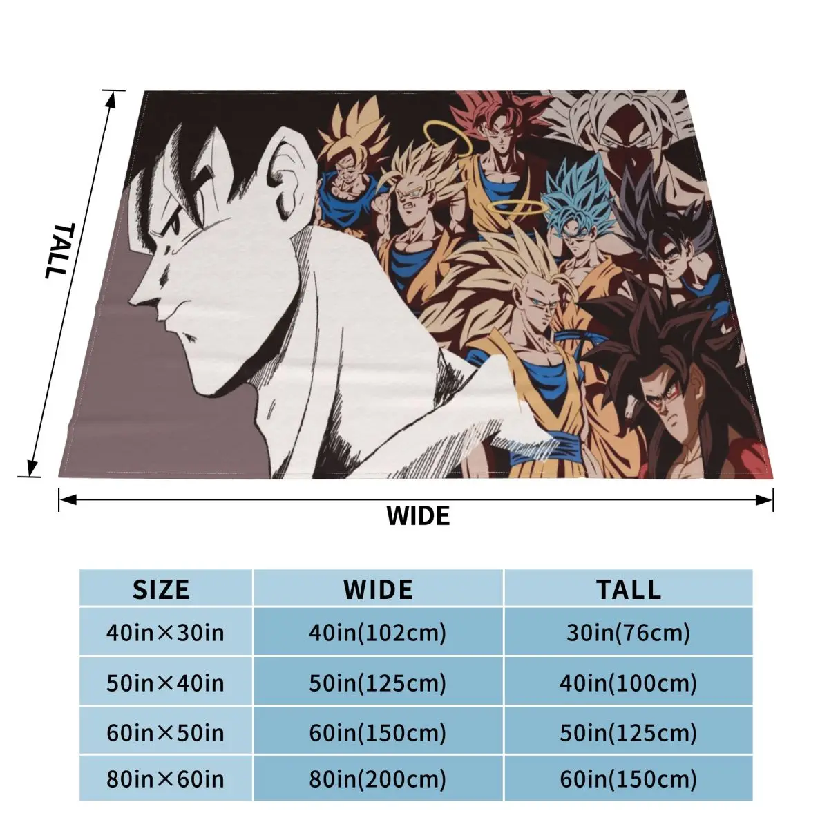 Dragon Ball Z Dragonball Anime Merch couverture légère mince flanelle jeter couvertures Relax peluche mince couette