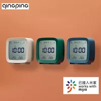 Cleargrass Qingping Bluetooth Smart Alarm Clock Temperature Humidity Display LCD Screen Adjust Night light For Xiaomi Mihome APP