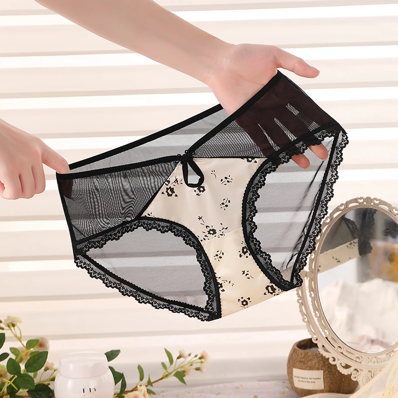Женское нижнее белье в китайском стиле, комплект сексуальных трусиков, модное модное нижнее белье для женщин, аксессуары, трусы, женские кружевные прозрачные