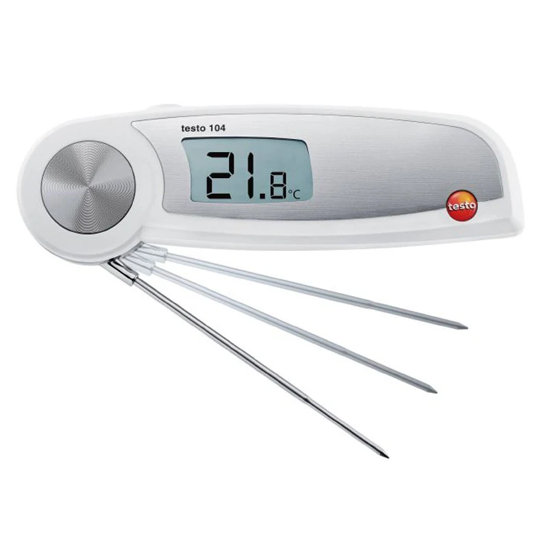 Testo 104 Waterproof Food Thermometer Measuring Range -50 To +250 Degree Celsius Kitchen And Outdoor Food Cooking Thermometer