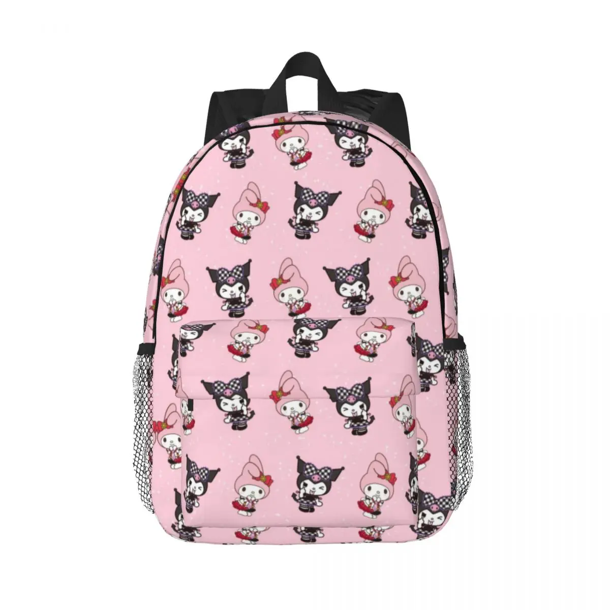 Kuromi Printed Lightweight Casual Schoolbag For School, Outdoor, Shopping, Office 15inch