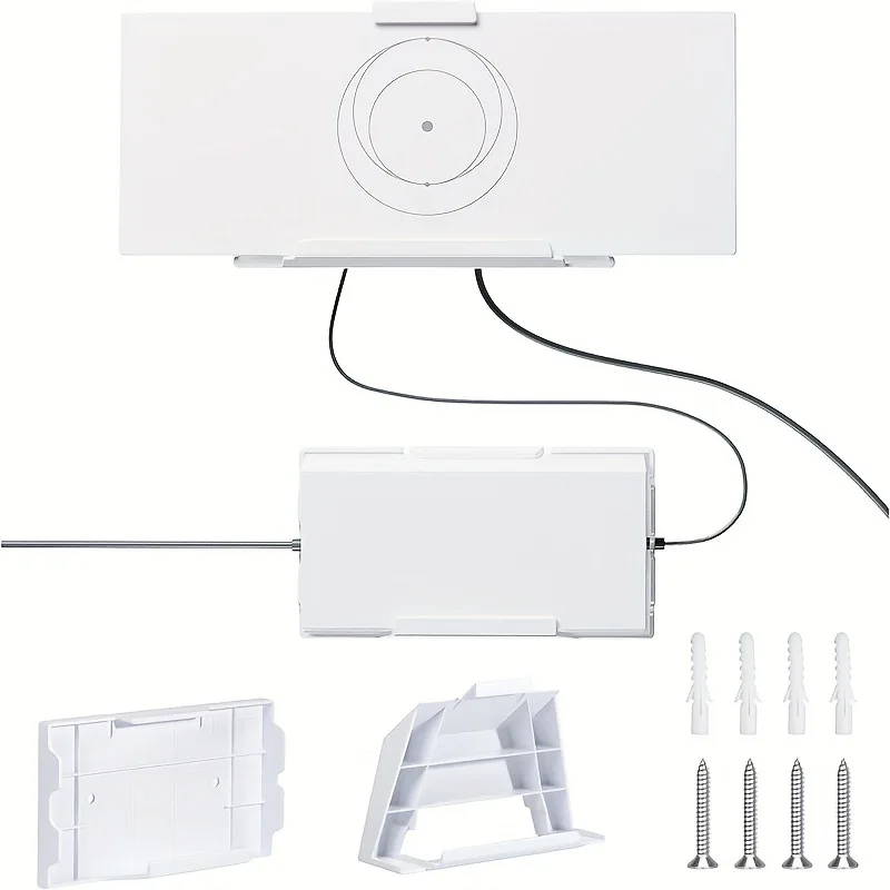 

Indoor, router power supply 2-in-1, metal bracket