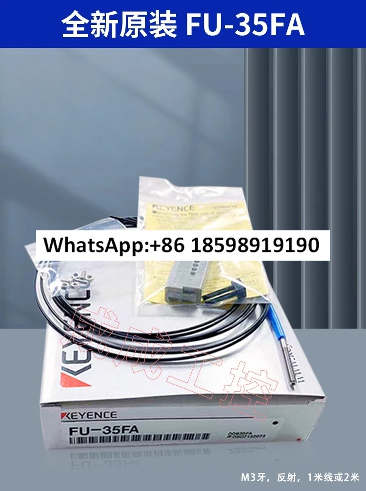 Sensor de fibra óptica FU 35FA FU 35FG FU-35TZ 35FZ 35TG reflexão M3