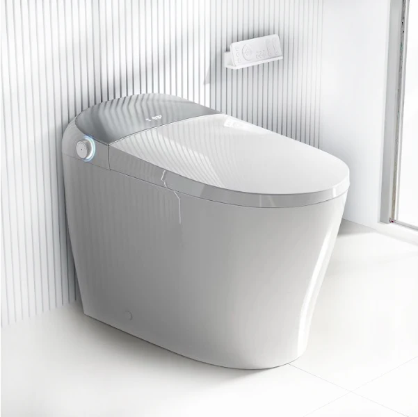 Customized smart toilet, built-in bidet, heated seat, slender Japanese automatic flush dryer, night light, slender smart toilet