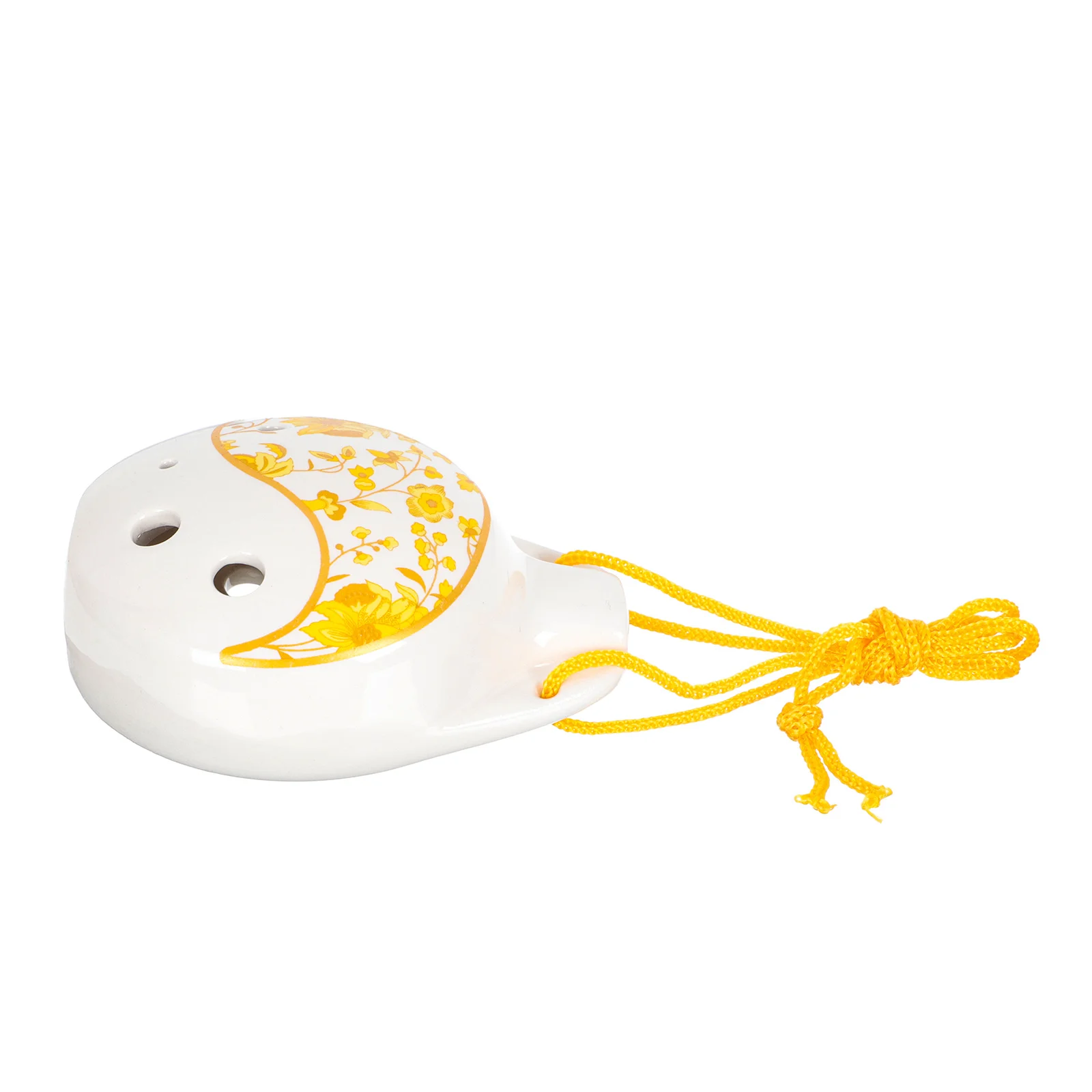 

Ceramic 6-Hole Ocarina Beginner Practice Musical Instrument Portable Mini Ocarina for Music Lovers Beginner Wind Instrument