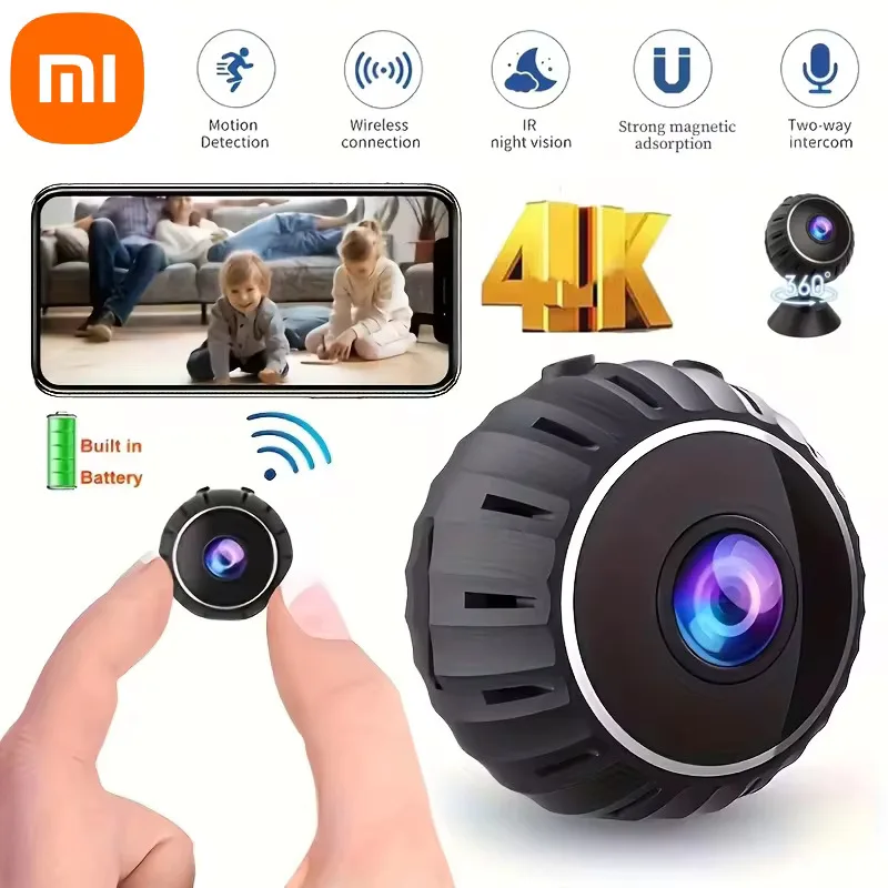 Xiaomi bezprzewodowa Mini kamera X10 HD 1080P kamera Wi-Fi dziecko wykrywanie ruchu dla zwierząt domowych noktowizor wideorejestrator kamera IP do