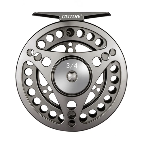 Goture Vliegvismolen 3/4 5/6 7/8 9/10 2+1BB Max Drag 8kg Lichtgewicht CNC-gefreesd Groot Arbor Links/Rechts Vliegmolen + Reservespoel