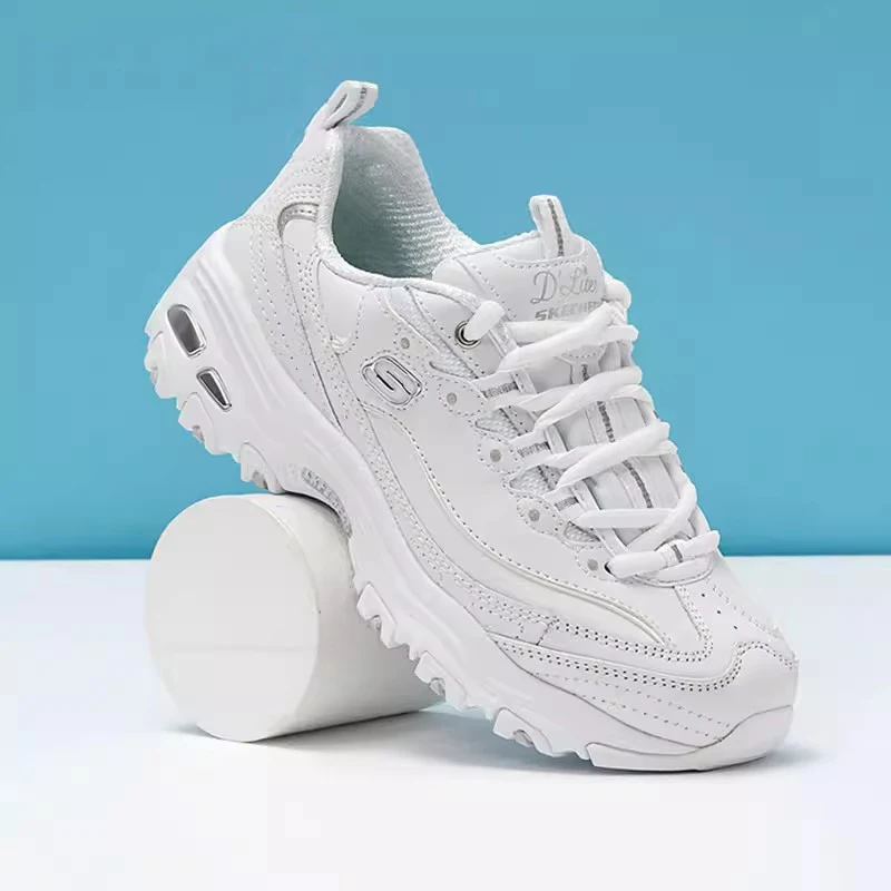 

Skechers Women's sneakers Fashion Casual shoes Retro shock-absorbing Panda shoes