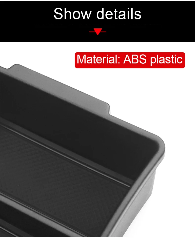 Für Honda Civic 11. Generation 2021 2022 2023 ABS-Kunststoff Mittelkonsole Armlehnen-Aufbewahrungsbox Organizer Ablage Dekorationszubehör – Detail 6