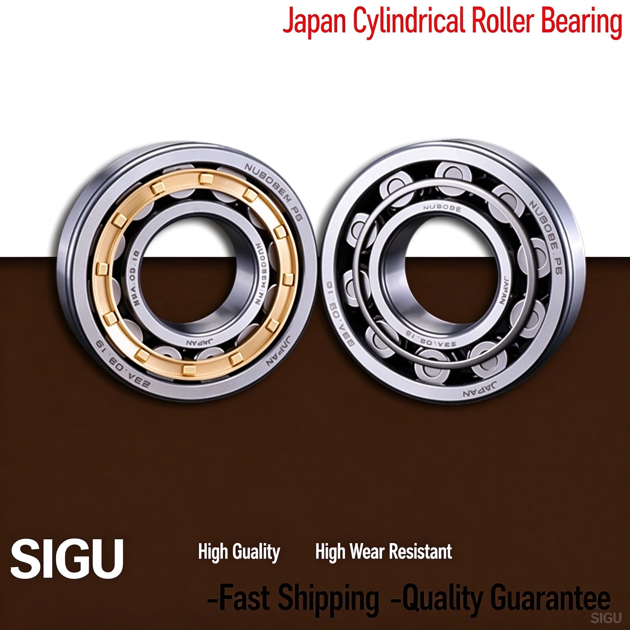 Japan Imported Cylindrical Roller Bearing NF238EM NF240EM NF244EM NF248EM NF252EM NF256EM NF260EM