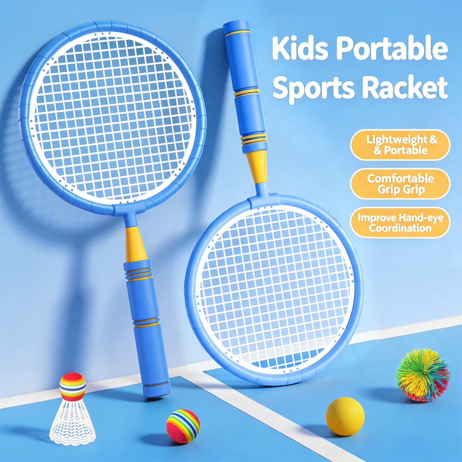 Kinder-Badmintonschläger-Set f – Badminton Game Pc Bewertung und Preis