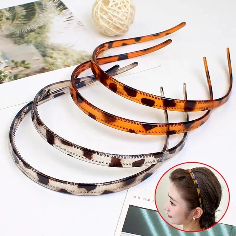 2024 New Minimalist Compression Anti Slip Hairband Fine Style Face Wash Headband Versatile Hair Tie Headband for Outdoor Use