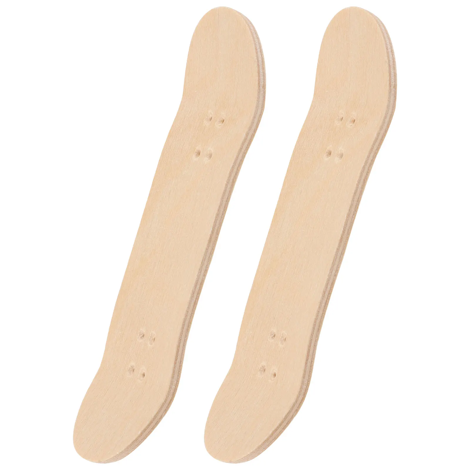 

2 Pcs Finger Skateboard 100x30mm Wooden DIY Mini Toy Kids Educational Novelty Gardening Hobby Play
