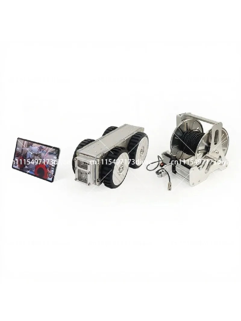 Pipe Inspection Robot Small Pipe Endoscope with Waterproof Remote Control Car Professional Detection Tool