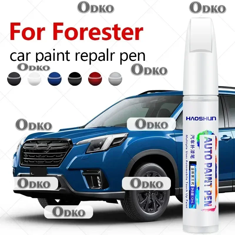 For Subaru Forester 1997-2025 SG SH SJ SK Paint Repair Pen Touch Up Scratch Remover DIY Auto Accessories Black White Red Blue