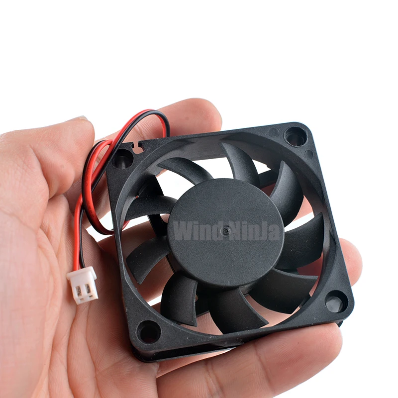 6cm 60mm Cooling Fan 6015 DC24V 0.09A 2 Lines for Inverter Constant Current Transformer Power Supply 60x60x15mm Brand New