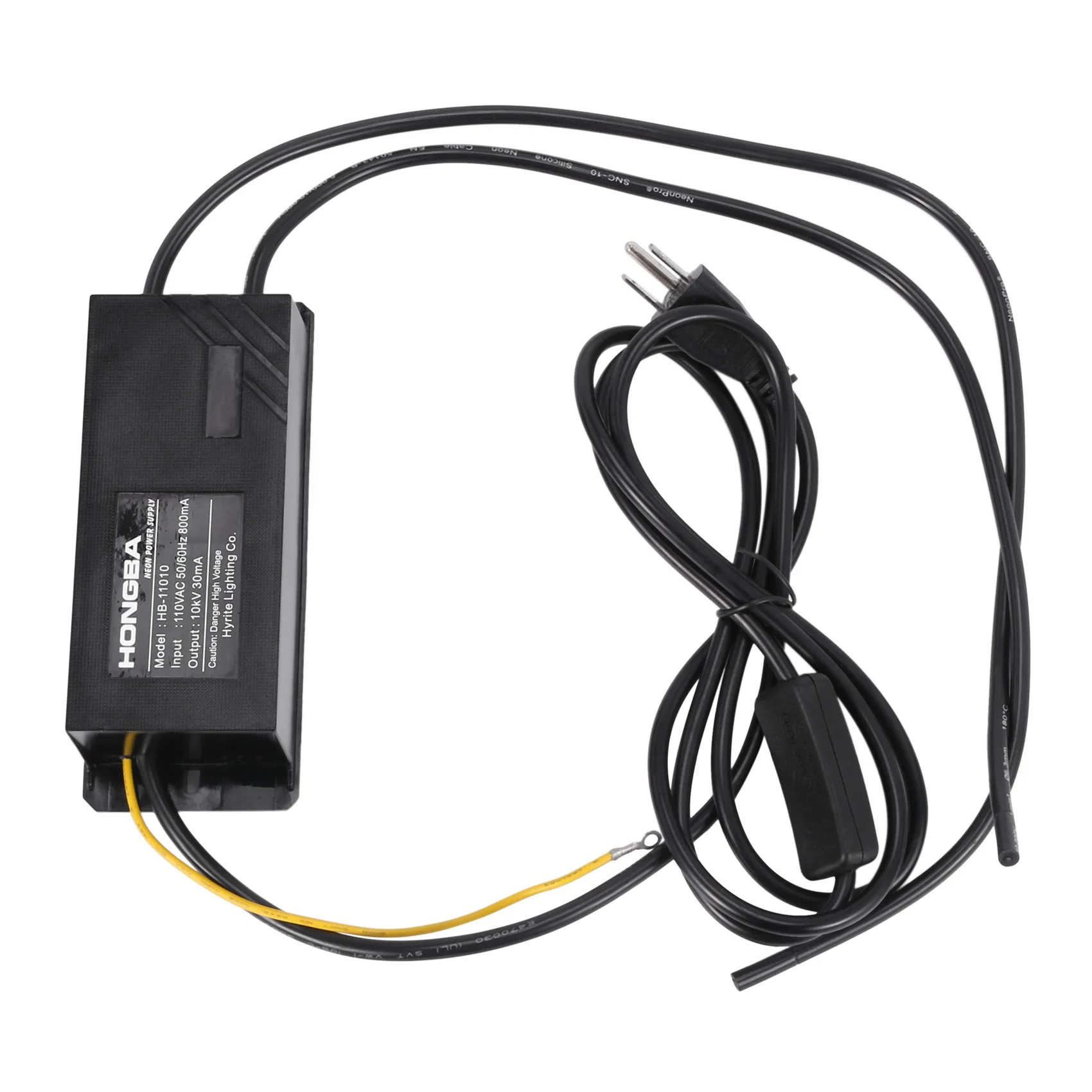 A01F-10 KV 120V Neon Light Sign Transformer For Neon Sign Power Supply Beer Bar Neon Signs US Plug