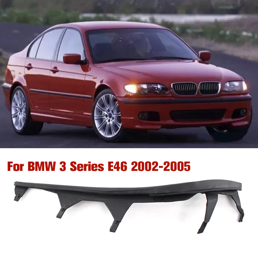 Picture 6: Headlight Sealing Strip Gasket Car Front Upper Headlight Cover Strips Trims 63126921860 for BMW 3 Series E46 2002 2003 2004 2005