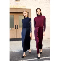 AP Women 2026 Autumn and Winter New Printing Mesh Modal Shirt and High Quality Acetate Fabric Maxi Dress Lady Knitting Vest - Image 6