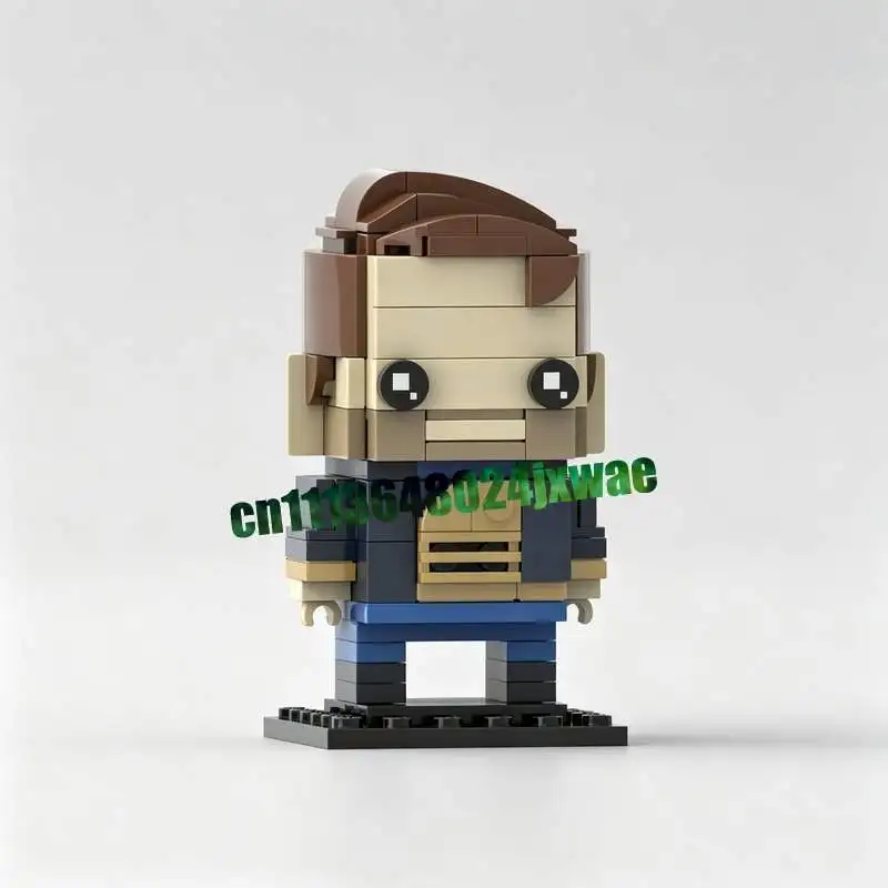 138PCS Fiyero Character Brickheadz MOC Building Blocks Figure Model DIY Assembly Creative Puzzle Educational Toy Birthday Gift