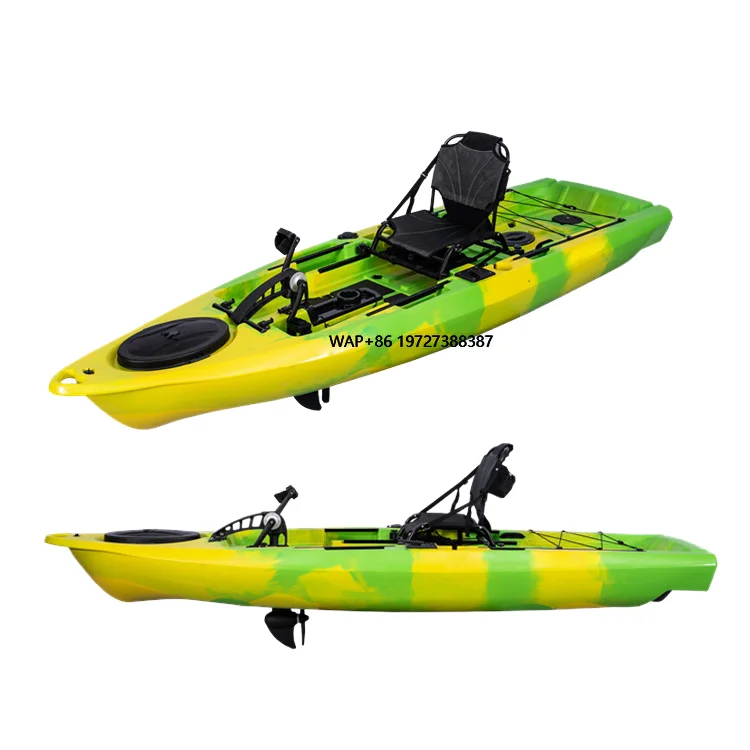 

2024 Wholesale Price Single Boat Plastic Fishing Kayak Pedal Drive Canoe